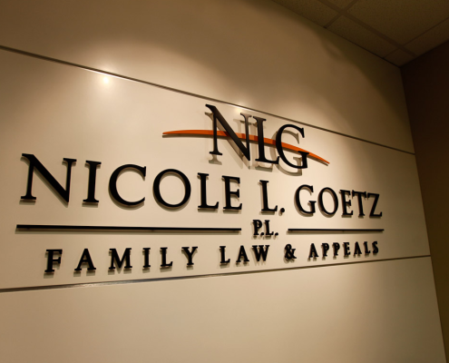 Nicole L. Goetz, P.L. - Office Signage