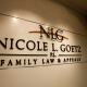 Nicole L. Goetz, P.L. - Office Signage